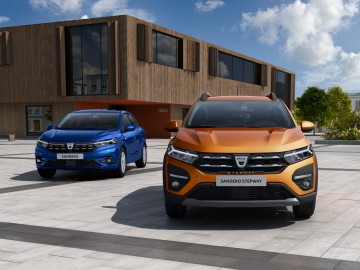 Dacia Sandero, Sandero Stepway i Logan 2021 &ndash; pierwsze zdjęcia